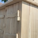 Mini Buffet, charnière en bois