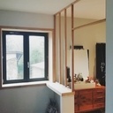 Verrière et encadrement de fenêtre