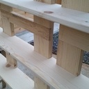 Etagère murale à thé