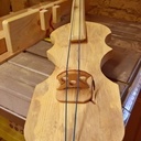 prototype violoncello 2 cordes rotofil et capteur piezzo;;;...des que je retrouve la foto terminer je mettrai sur le mur;;;