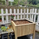 Large bac de jardinage