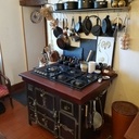 Du Kohu pour embellir notre vieux fourneau.