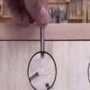 Fermeture à code d'un coffret en bois