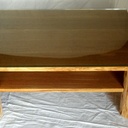 Table basse en mélange des genres