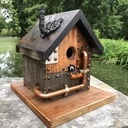 Nichoir à Mésange bleue SteamPunk