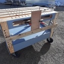 Table multifonctions suite et fin ajout  de presse et barre de maintien  pour grosses pièces