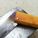 Couteau pliant à lentille, 14,5 cm de taillant