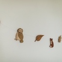 Guirlande et mobile forestiers