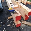 Carport 46 m2 en douglas