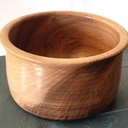 Tournage d'un petit bol en noyer