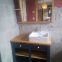 Meuble Salle de bain et miroir