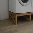 Meuble machine à laver et sèche linge