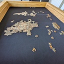 Table double : salle à manger et jeux