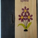 Housse de tablette marquetée