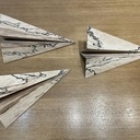 Escadrille furtive en tenue de camouflage