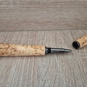 Stylo bois roller panache en bois de bouleau madre