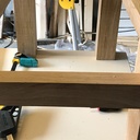 Table basse en chêne