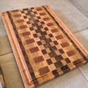 Planche à découper en bois de bout