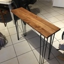 Console style industrielle