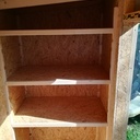 Fabrication Abri de jardin en mélèze