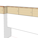 Portes Coulissantes pour dessus d'une cuisine