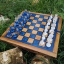J'eu d'echecs en chene et epoxy