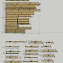 Autour d'une dalle d'ardoise