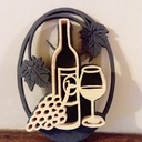 Plaque de porte de cave