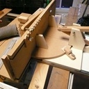 Gabarit à queues d'arondes