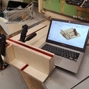 Chariot de coupe pour scie sur table