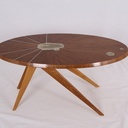 Table basse ellipse.