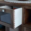 Meuble type grainetier en surcyclage (upcycling pour les grands bretons)