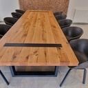 Table à manger XXL en chêne massif