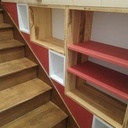 Agencement Mezzanine / bibliothèque