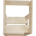 Fauteuil en 3 plis épicéa