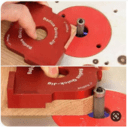 Gabarit angle arrondi