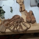 Boite à bijoux en forme de violon.