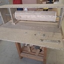 Commode à rideau + porte