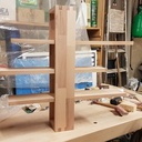 Petite étagère "Fier de faire mes meubles"