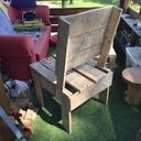 Chaise en palettes - Etude Enzo Mari