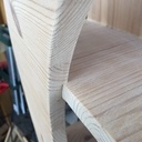 Étagères croissant de lune