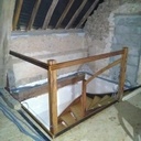 Solivage et escalier