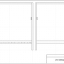 Lit surélevé recyclé en lit à baldaquin