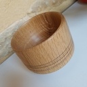 Bols en chêne et vide poche au tour