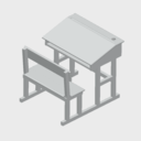 Plan de pupitre à l'ancienne