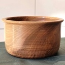 Tournage d'un petit bol en noyer