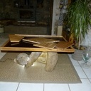 Table basse xylopuzzle