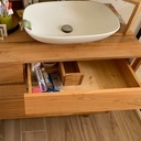 Meuble Salle de Bain - Merisier