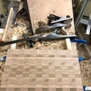 Planche à découper double face