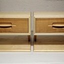 Tables de chevet suspendues